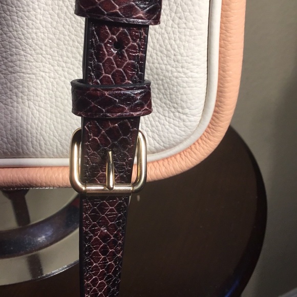 COPY - NEW! COACH Cammie Chain Bucket Bag Colorblock Pebble Leather Chalk Blush - Picture 6 of 7